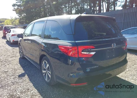 2024 Honda Odyssey Touring from USA, damaged, VIN 5FNRL6H80RB033266